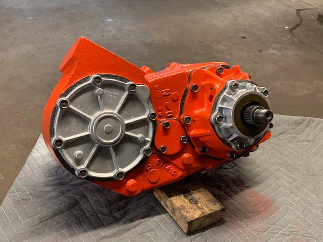 Drivetrain service in progress at TCT